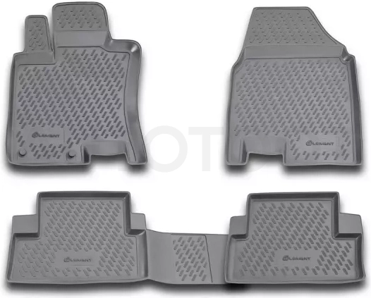 Коврики в салон NISSAN Qashqai 2007-2014, 4 шт. (полиуретан) / Ниссан Кашкай - Артикул CARNIS00021 - Производитель Element - Фото, Отзывы, Цены