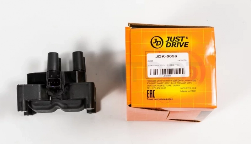 Катушка зажигания - Артикул JDK0056 - Производитель Just Drive - Фото, Отзывы, Цены