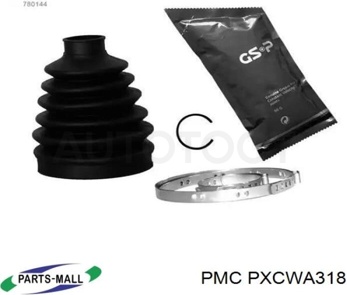 Пыльник шрус внутренний левый=правый -PXCWA318 Parts-Mall для HYUNDAI SONATA