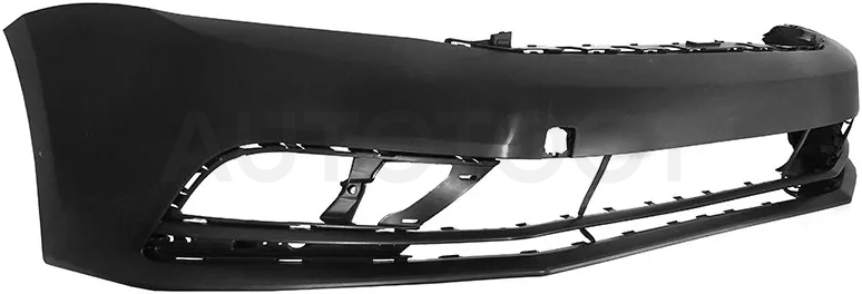 Бампер передний Volkswagen Jetta 14-19 (С отверстием под крюк) - Артикул STVW27000D0 - Производитель Sat - Фото, Отзывы, Цены