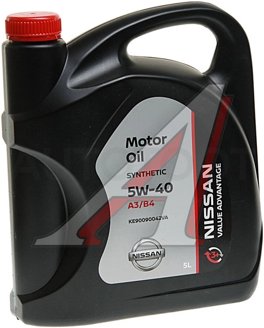 5W-40 масло моторное NISSAN VALUE ADVANTAGE 3+ синтетика 5л