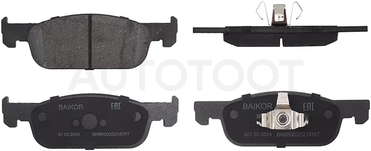 Колодки тормозные (Спереди) Renault Logan 14-22 / Sandero 14-22 / Dacia Logan 12-16 / Sandero 12-19 / LADA XRAY 15- / Renault Clio 12-16 / Logan Stepway 18- / Sandero Stepway 14-22