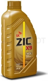 5W-30 SN/CF 1л масло моторное ZIC X9 LS синтетика