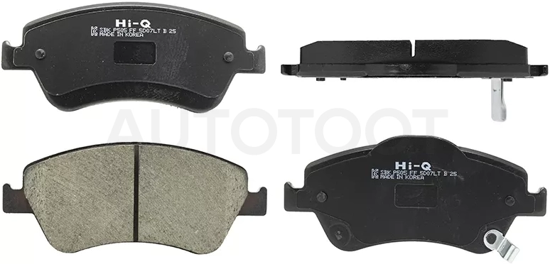 Колодки тормозные (Спереди) Toyota Corolla (E150,E180) 06-19 / Auris 06-16