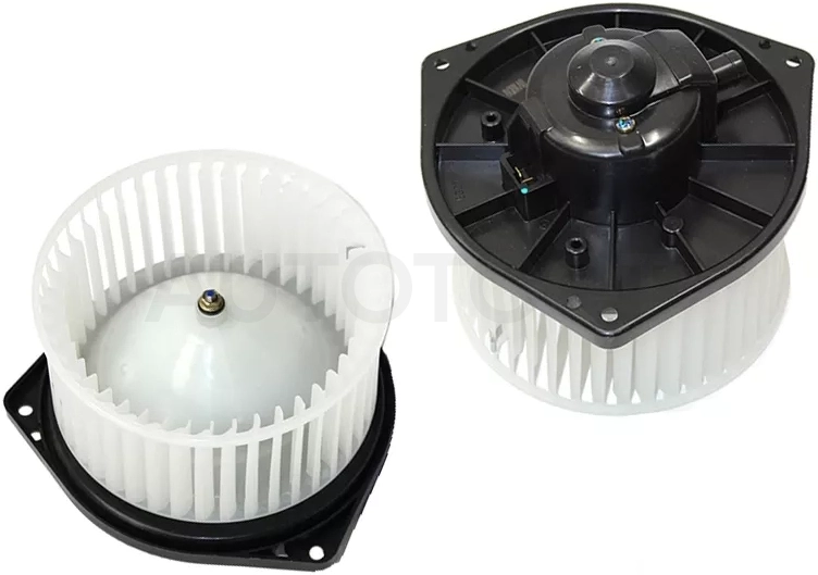 Мотор отопителя салона (Левый руль) Mitsubishi Lancer 02-10 / Outlander 02-09 - Артикул STMR568593 - Производитель Sat - Фото, Отзывы, Цены