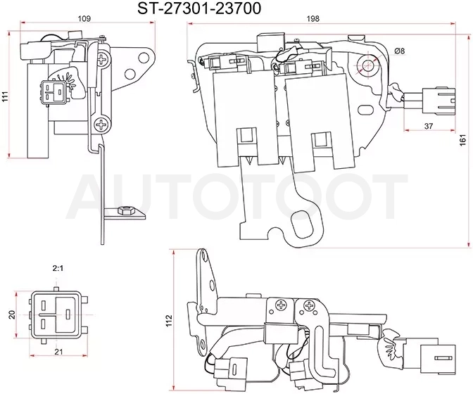 Катушка зажигания KIA CERATO 04-/SPORTAGE 04- HYUNDAI ELANTRA 00-06/TUCSON 04-10