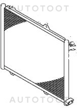 Радиатор кондиционера -  для SUZUKI IGNIS