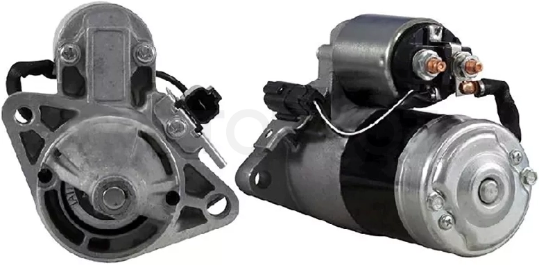 Стартер Nissan AD 90-02 / Almera 95-06 / Primera 90-08 / Sunny 87-02 / Jaguar S-type 02-08 / Nissan 200SX 94-98 / Almera Classic 06-12 / Avenir 90-99 / Bluebird 91-98 (1,2 kW/ Z=8/ (MITSUBISHI))