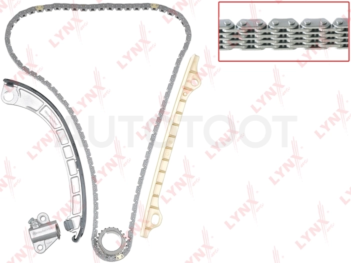 Ремкомплект цепи ГРМ 1, 6 M16A -TK0047 LYNXauto для SUZUKI GRAND VITARA, SUZUKI SX-4, SUZUKI JIMNY, SUZUKI IGNIS, SUZUKI SWIFT