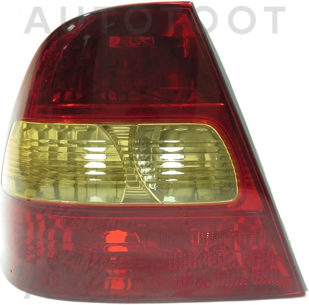 Фонарь задний левый (красно-желтый) -21219D8LUE Depo для TOYOTA COROLLA