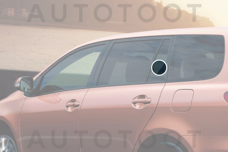 Стекло форточки (уголок) задней левой двери -  для TOYOTA COROLLA FIELDER