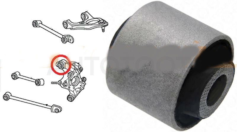 Сайлентблок задней цапфы верхний -ST52210TC0T00U Sat для HONDA ACCORD