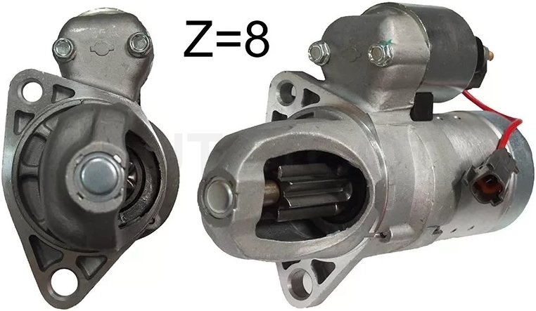 Стартер Infiniti I30 95-99 / Nissan Bassara 99-03 / Cefiro 94-03 / Maxima 95-06 / Presage 98-03 (1,4 kW/ Z=8/ (восстановленный))
