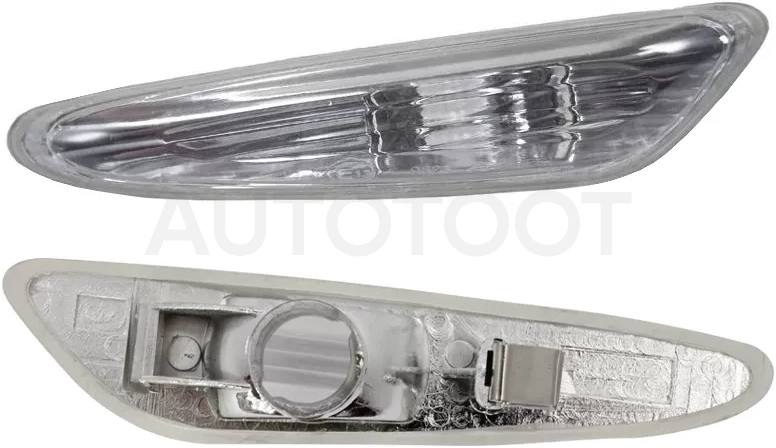 Поворот в крыло BMW 3-Series 01-06 / X3 03-10 (Слева/ Хром)