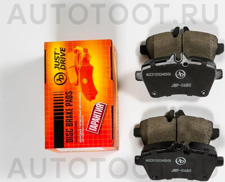 Колодки тормозные дисковые передние GDB1630 - Артикул JBP0680 - Производитель Just Drive - Фото, Отзывы, Цены