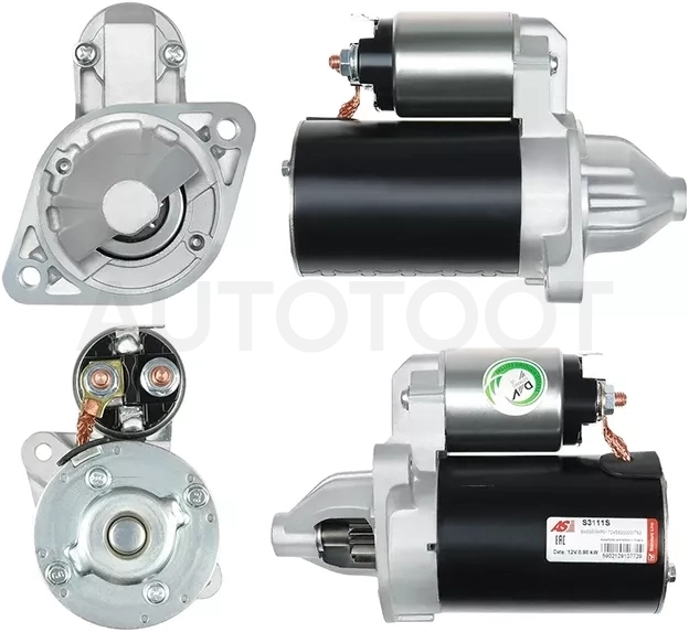 Стартер Hyundai Elantra 00-09 / Sonata 93-98 (0,9 kW/ Z=8)