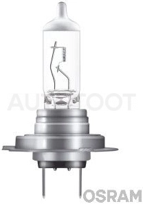 Лампа H7 комплект 2шт 12V 55W NIGHT BREAKER SILVER +100% света