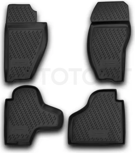 Коврики в салон JEEP Cherokee, 2008- 4 шт. (полиуретан) / Джип Чероки - Артикул CARJEP00001H - Производитель Element - Фото, Отзывы, Цены