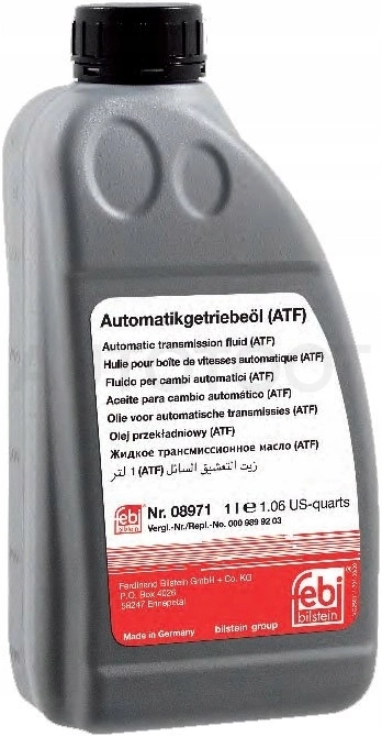 ATF Масло трансмиссионное ATF для АКПП 08971 1л FEBI 08971