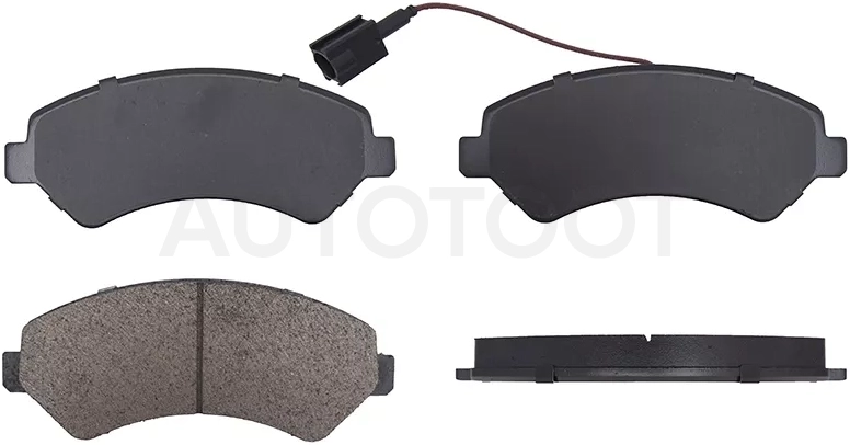 Колодки тормозные (Спереди) Peugeot Boxer 06- / Citroen Jumper 06- / Fiat Ducato 06