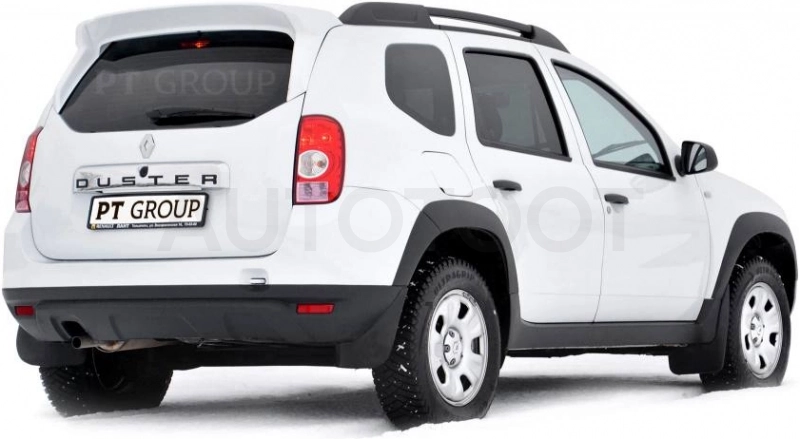 RENAULT Duster 2012- Защита порогов "Чистые штаны" (ABS) - Артикул RDU110301 - Производитель PT Group - Фото, Отзывы, Цены