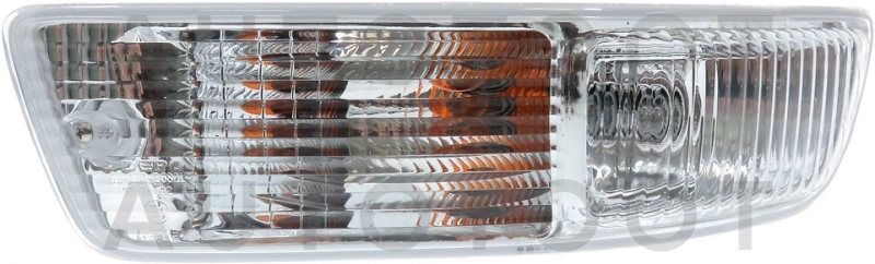 Указатель поворота нижний в бампер левый (белый) -2121682LAE Depo для TOYOTA RAV4