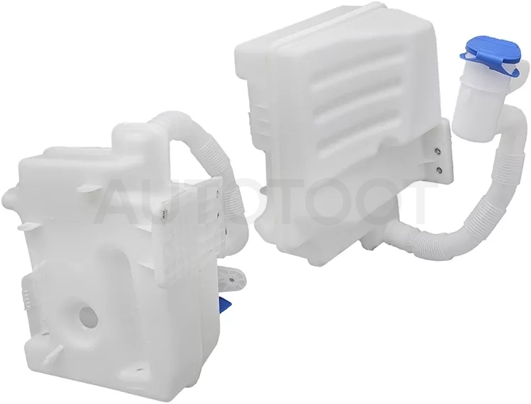 Бачок омывателя Skoda Octavia 04-13 / Volkswagen Golf 08-17 / Jetta 05-10 / Skoda Superb 08-15 / Yeti 09-18 / Volkswagen Caddy 03-15 / Touran 03-15 (Комлектация под датчик уровня жидкости)