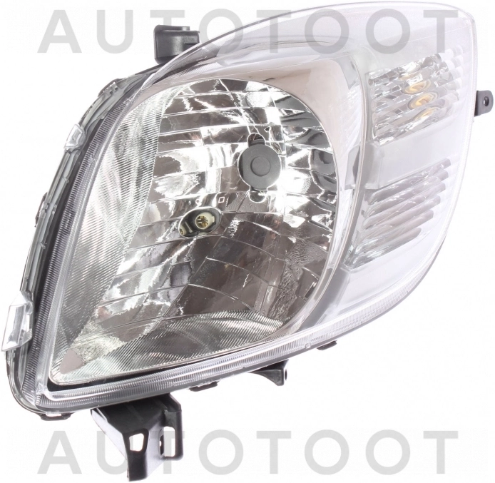 Фара левая (под корректор, белый указатель поворота) -21211L2LLDEM Depo для TOYOTA YARIS, TOYOTA VITZ