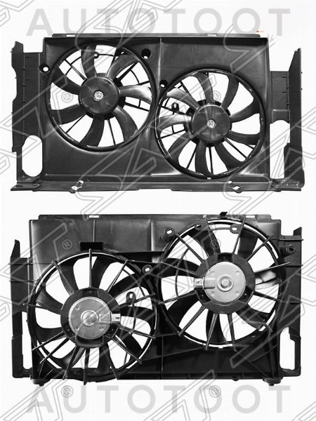 Диффузор радиатора в сборе -STTYY42010 Sat для TOYOTA RAV4, LEXUS NX