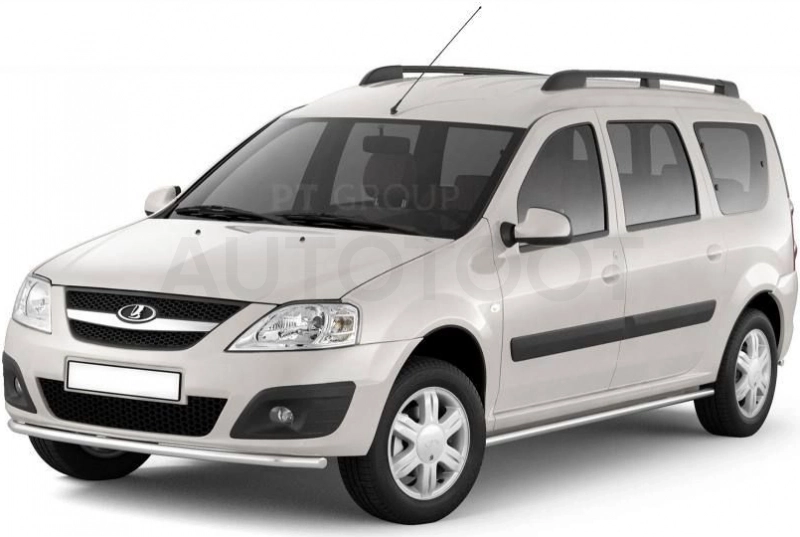 LADA Largus 2012- Защита порогов прямая Ø51мм (НПС) - Артикул LLA220301 - Производитель PT Group - Фото, Отзывы, Цены
