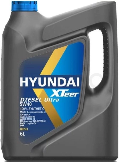 5W-40 Масло моторное синтетическое "Diesel Ultra 5W-40", 6л