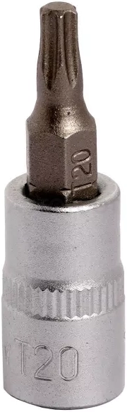 Головка 1/4" со вставкой TORX T20, L=38мм - Артикул ATAP034 - Производитель Airline - Фото, Отзывы, Цены