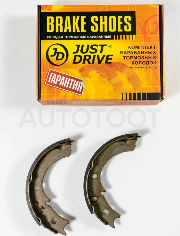 Колодки тормозные барабанные, парковочные - Артикул JBS0126 - Производитель Just Drive - Фото, Отзывы, Цены
