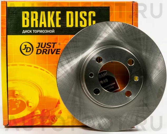 Диск тормозной передний DF1723 (252,5x10) 4 отв - Артикул JBD0004 - Производитель Just Drive - Фото, Отзывы, Цены