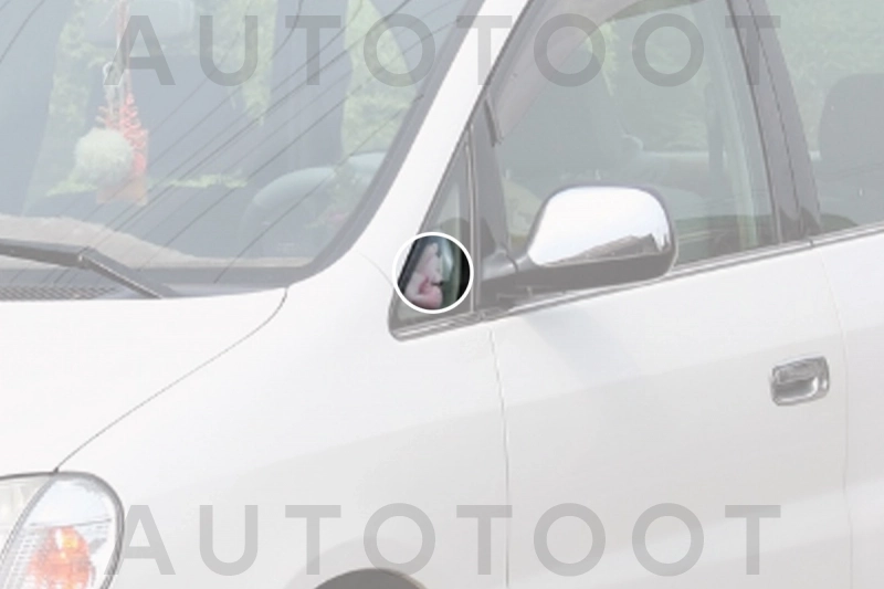 Стекло форточки (уголок) переднее левое -  для TOYOTA NADIA