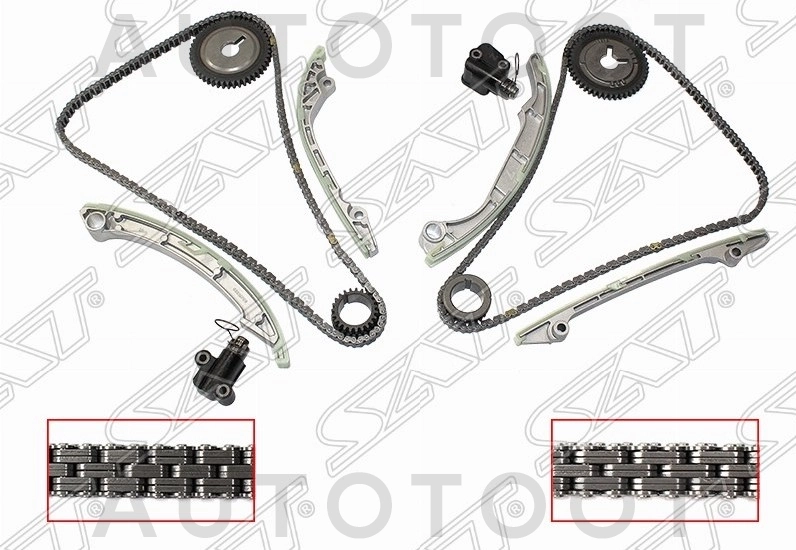 Комплект цепи ГРМ VK56VD -  для INFINITI QX56, NISSAN PATROL