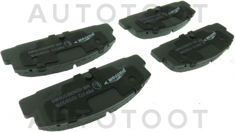 Колодки тормозные задние -STGJYB2643ZA Sat для MAZDA 6 (ATENZA), MAZDA 626 (CAPELLA), MAZDA 323 (FAMILIA), MAZDA 5 (PREMACY)