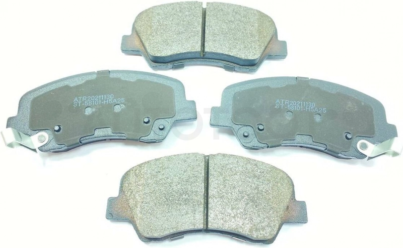 Колодки тормозные передние -ST58101H5A25 Sat для KIA RIO, HYUNDAI SOLARIS, HYUNDAI CRETA