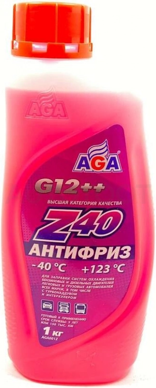 Антифриз красный 1л AGA
