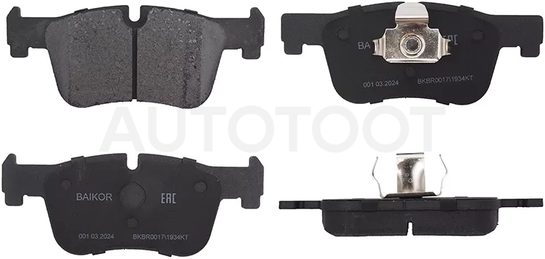 Колодки тормозные (Спереди) BMW 1-Series 11-19 / 3-Series 11 - Артикул BKBR0017 - Производитель Baikor - Фото, Отзывы, Цены