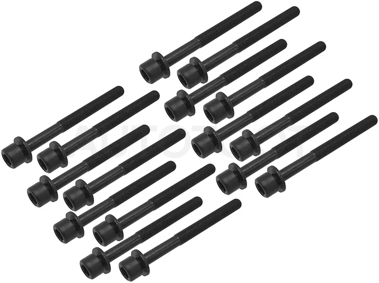 Болт ГБЦ (комплект) NISSAN VQ20DE/VQ35DE/VQ30DE/VQ40DE - Артикул ST1170054 - Производитель Sat - Фото, Отзывы, Цены