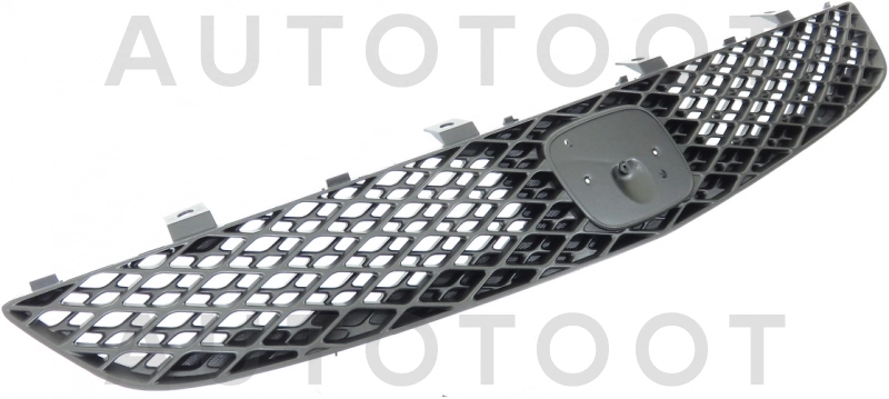 Решетка радиатора (ТИП-R, серебристо-черная) -  для HONDA CIVIC