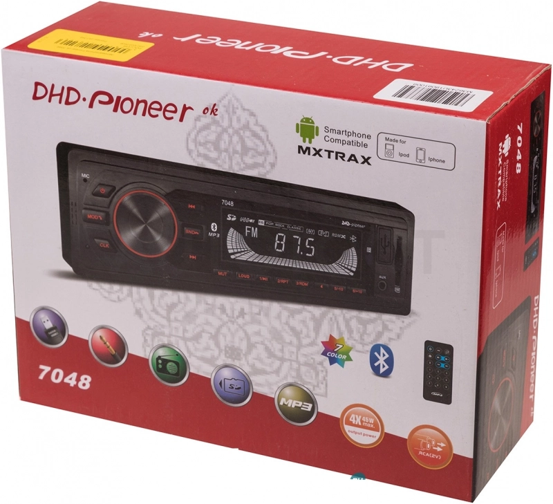 Pioneer Автомагнитола Pioneer.ok 7048 - Артикул 7048PIONEEROK - Производитель Pioneer - Фото, Отзывы, Цены