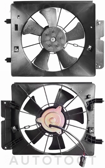 Диффузор радиатора кондиционера (в сборе) -STHD662030 Sat для HONDA CR-V