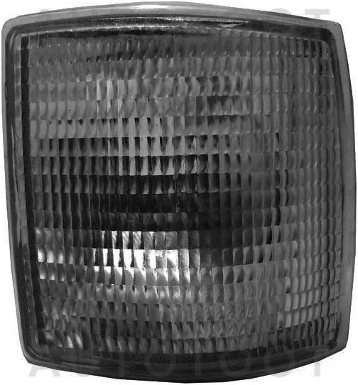 Указатель поворота угловой левый (белый) -  для AUDI 80