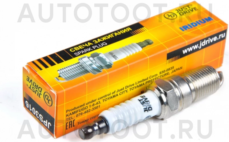 Свеча зажигания /ITR6F13/ZT20EPR11 IRIDIUM - Артикул JPS3016 - Производитель Just Drive - Фото, Отзывы, Цены
