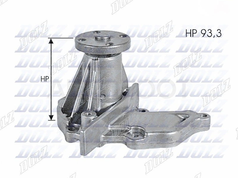 Насос водяной (помпа) 1.4/1.6 бензин -STF139 Sat для FORD FOCUS, FORD FIESTA