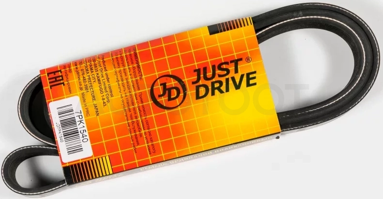 Ремень поликлиновый JD - Артикул 7PK1540 - Производитель Just Drive - Фото, Отзывы, Цены