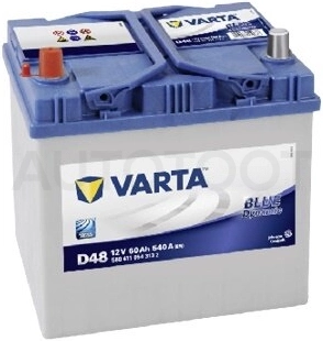 Аккумулятор VARTA 60Ah 540A прямая полярность(+-)
