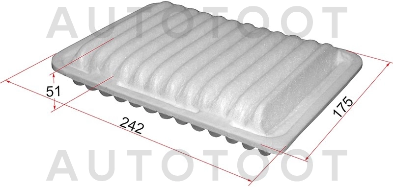 Фильтр воздушный 1ZR.2ZR.3ZRFAE.3ZRFE.1NZ -ST1780121050 Sat для TOYOTA AURIS, TOYOTA AVENSIS, TOYOTA COROLLA, TOYOTA RAV4, TOYOTA ALLION, TOYOTA BELTA, TOYOTA COROLLA AXIO, TOYOTA COROLLA FIELDER, TOY